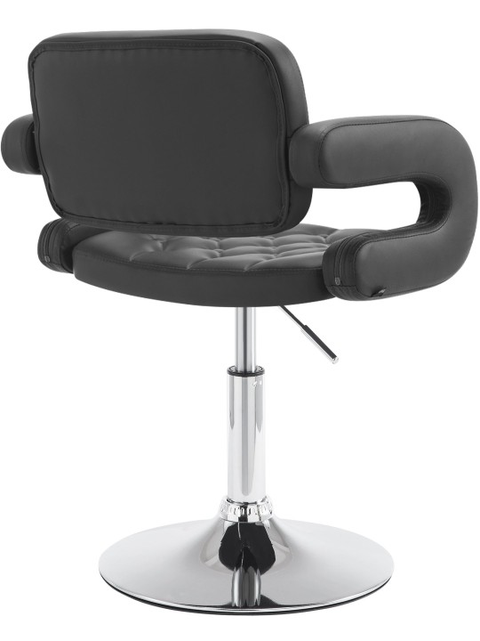 Lounger Dublin műbőr, fekete