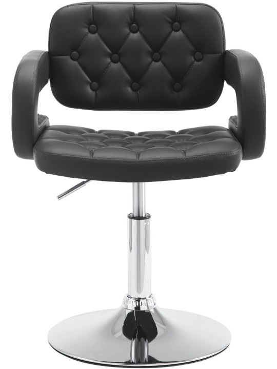 Lounger Dublin műbőr, fekete