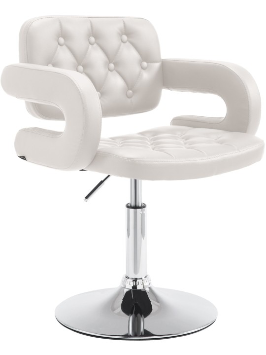 Lounger Dublin műbőr, fehér