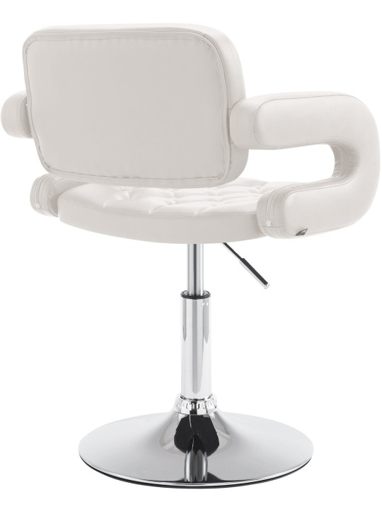 Lounger Dublin műbőr, fehér