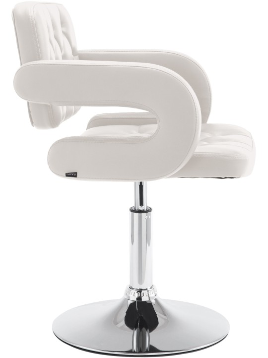 Lounger Dublin műbőr, fehér