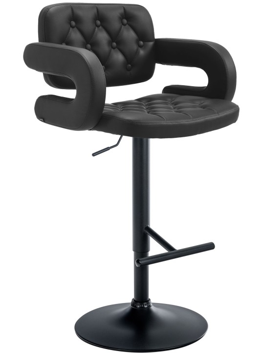 Dublin bárszék, fekete