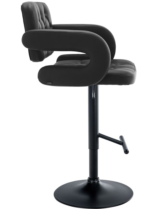 Dublin bárszék, fekete