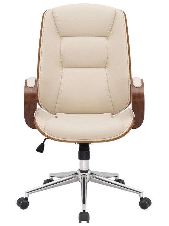 Yankton irodai szék, dió/krém