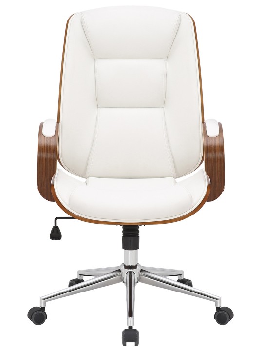 Yankton irodai szék, dió/fehér