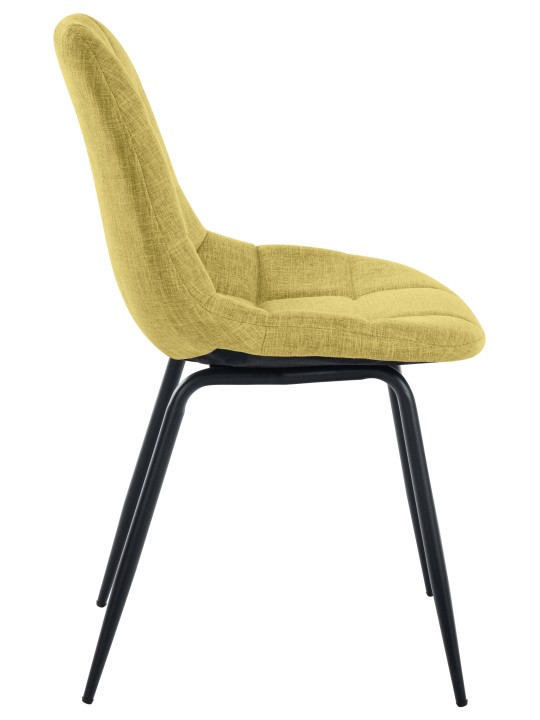 2 szék Tom anyagból készült készlet, világoszöld