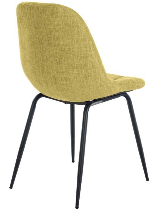 2 szék Tom anyagból készült készlet, világoszöld