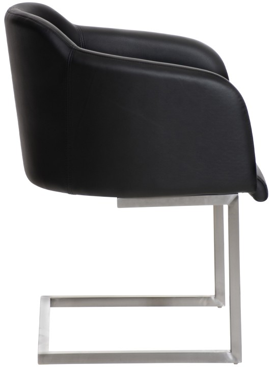 Magnus látogatói szék, fekete