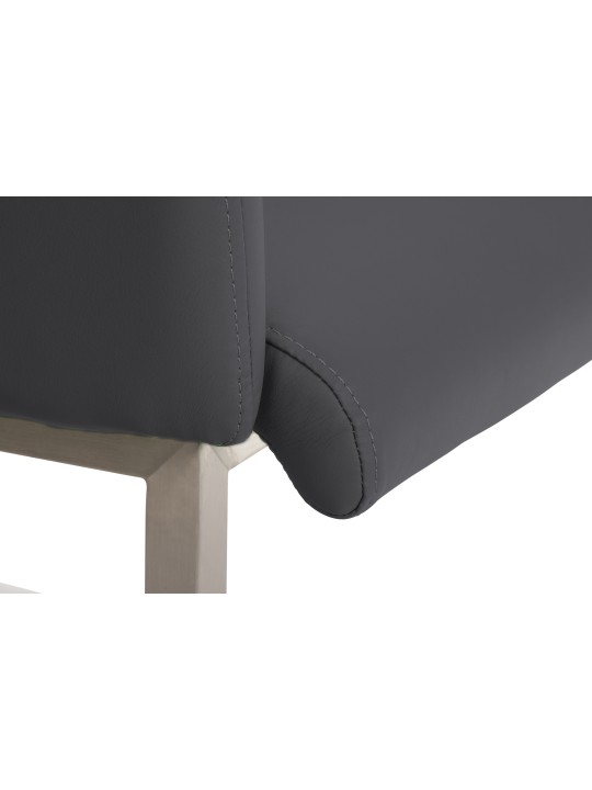 Magnus látogatói szék, szürke