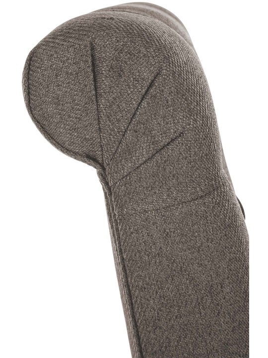 Lisburn szövet étkezőszék, taupe