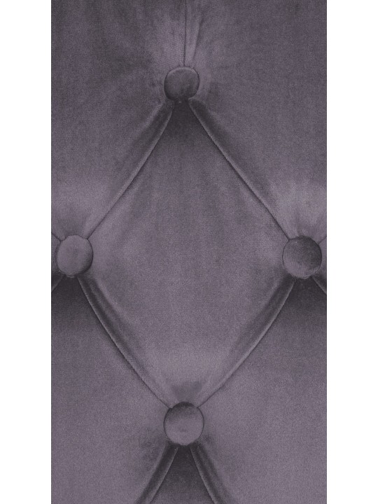 Lisburn bársony étkezőszék, sötétszürke Lisburn bársony étkezőszék, sötétszürke