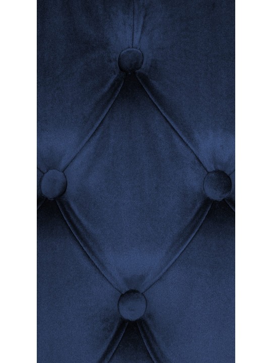 Lisburn bársony étkezőszék, kék Lisburn bársony étkezőszék, kék