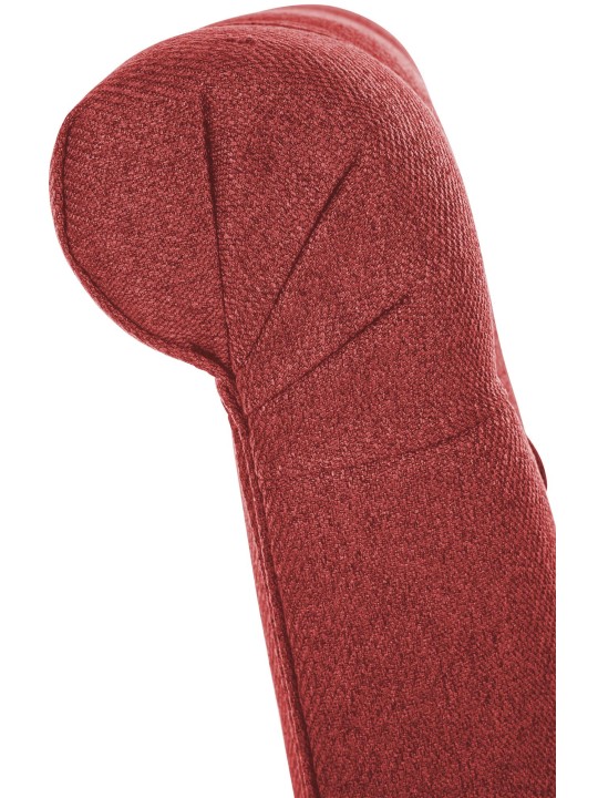 2 db Lisburn Fabric étkezőszékből álló készlet, piros