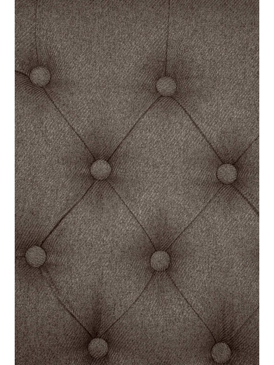 2 db Lisburn Fabric étkezőszékből álló készlet, taupe