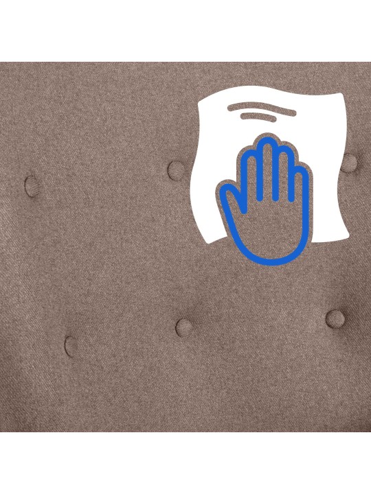 Szék Sanka szövet, taupe