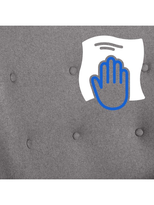 Szék Sanka szövet, szürke