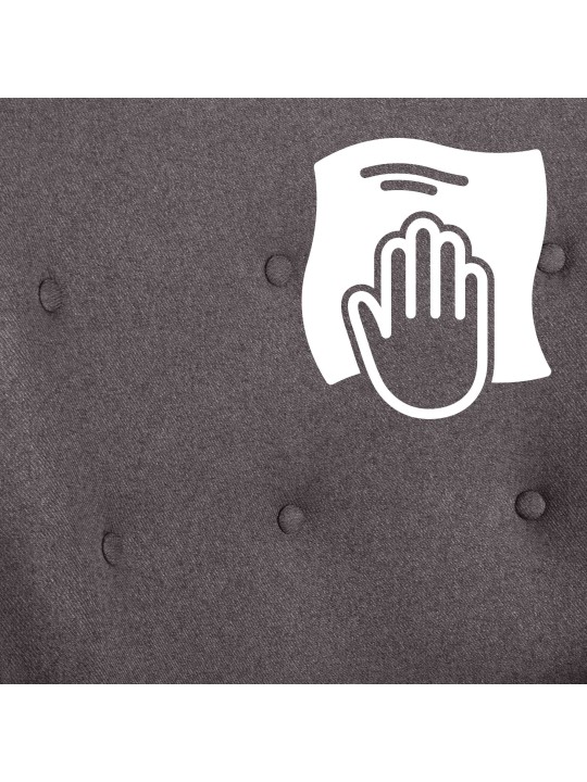 Szék Sanka szövet, sötétszürke