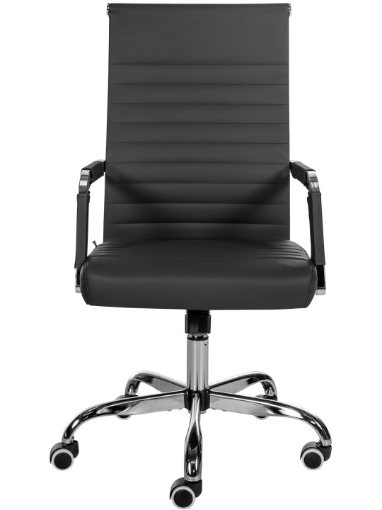 Irodai szék Amadora műbőr, fekete