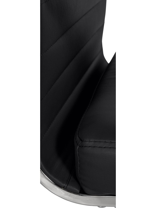 Irodai szék Amadora műbőr, fekete