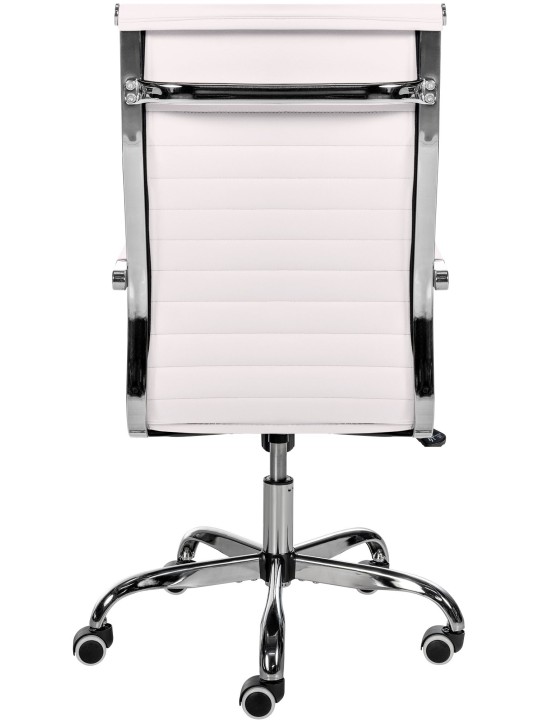 Irodai szék Amadora műbőr, fehér