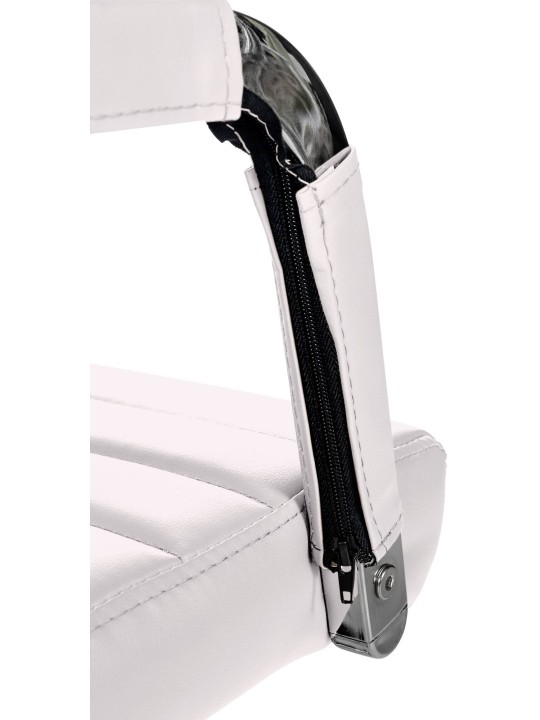 Irodai szék Amadora műbőr, fehér