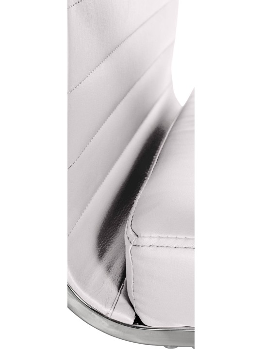 Irodai szék Amadora műbőr, fehér