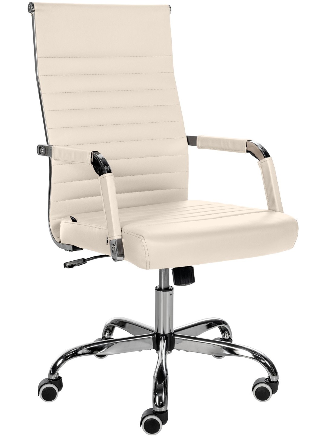 Irodai szék Amadora műbőr, krém