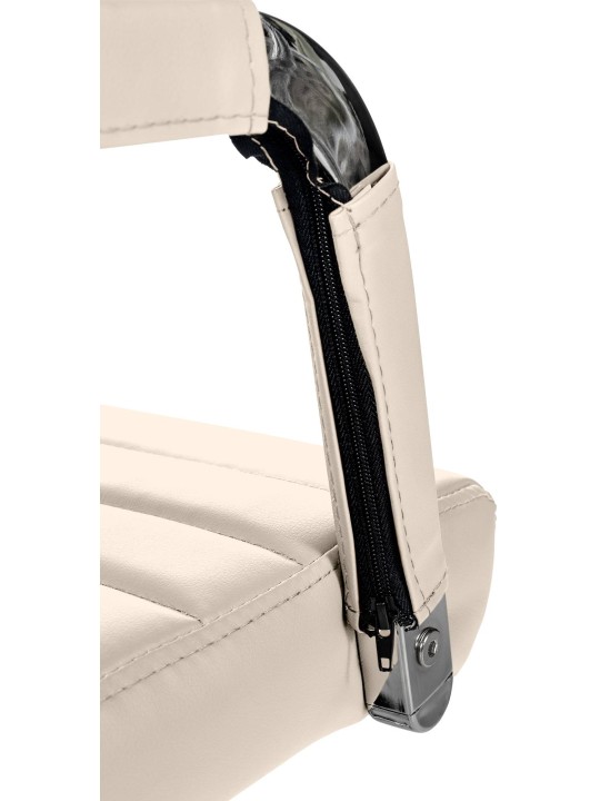 Irodai szék Amadora műbőr, krém