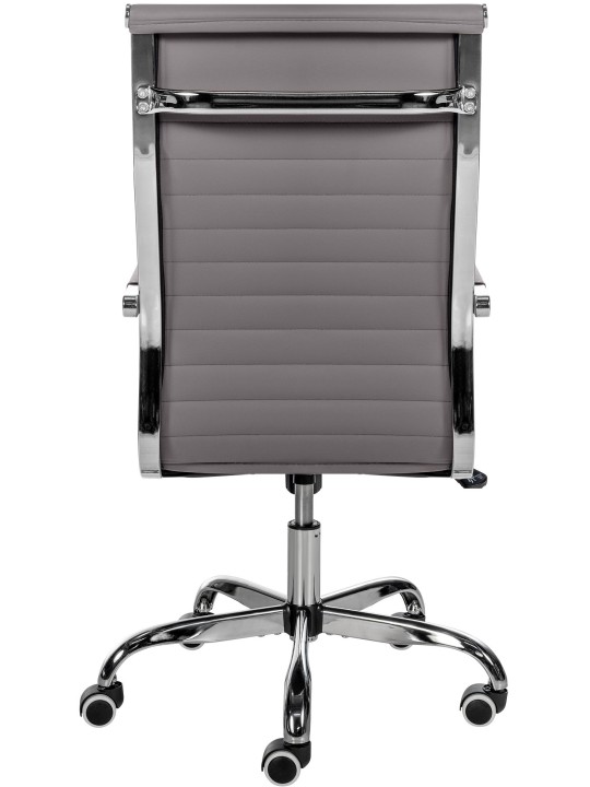 Irodai szék Amadora műbőr, szürke