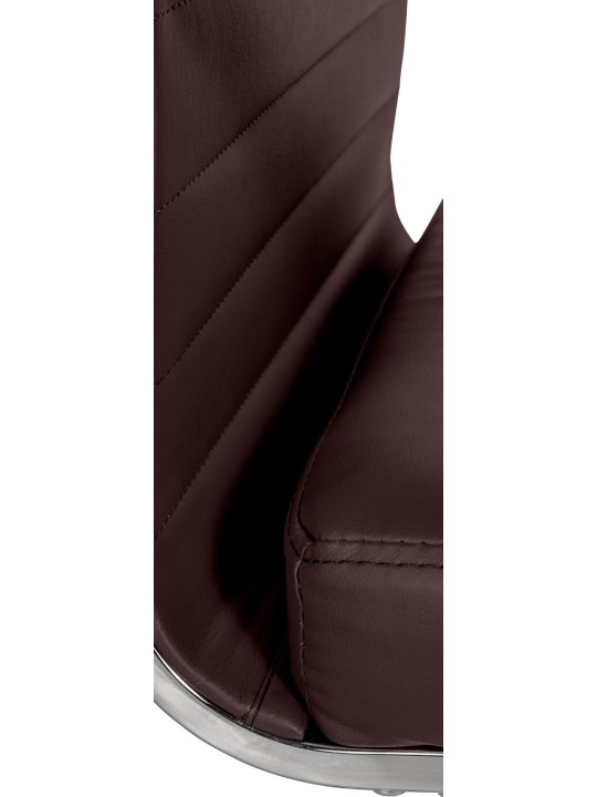 Irodai szék Amadora műbőr, barna