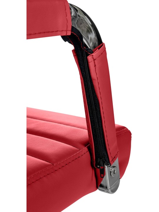 Irodai szék Amadora műbőr, piros