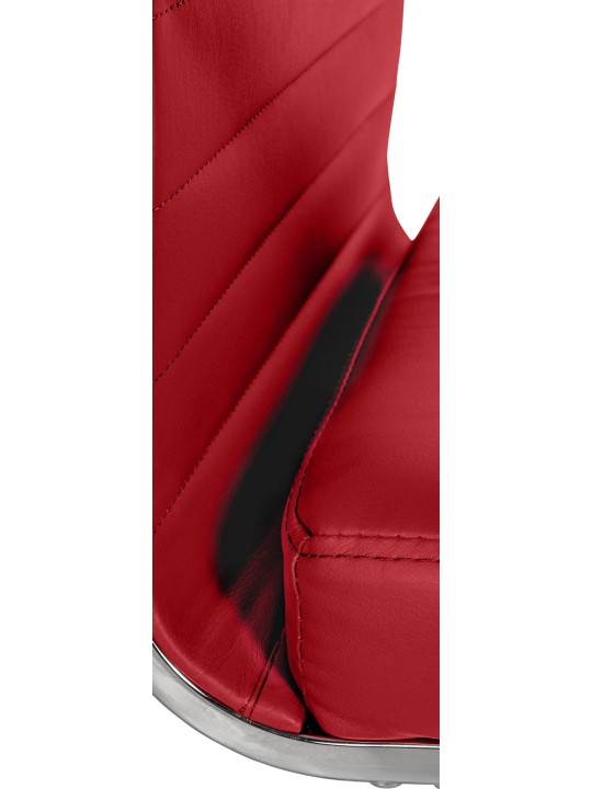 Irodai szék Amadora műbőr, piros