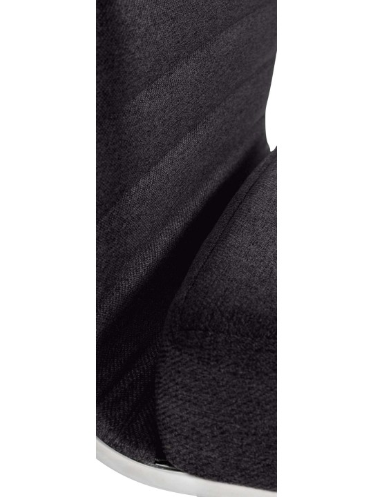 Irodai szék Amadora szövet, fekete