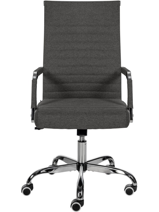 Irodai szék Amadora szövet, sötétszürke