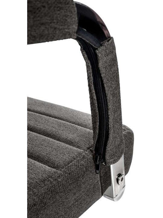 Irodai szék Amadora szövet, sötétszürke