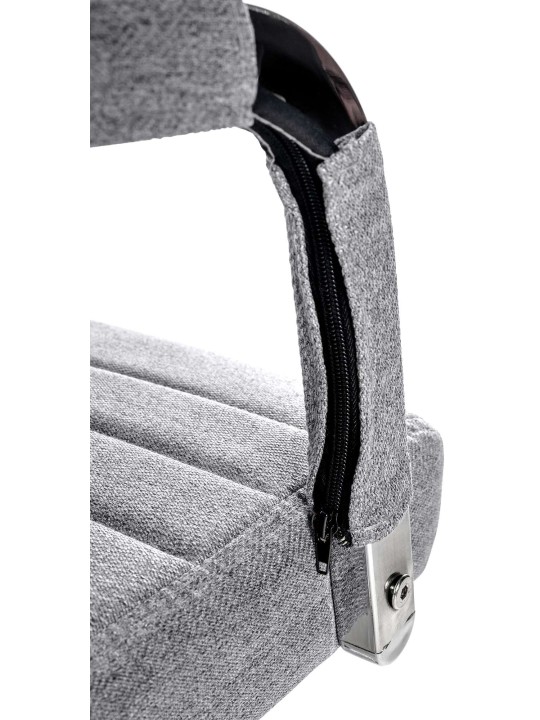 Irodai szék Amadora szövet, szürke