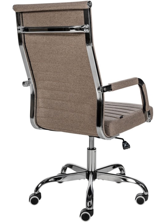 Irodai szék Amadora szövet, taupe