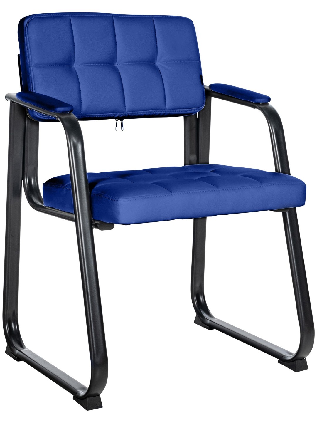 Látogatószék Canada B műbőr, kék