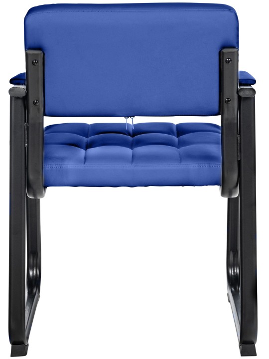 Látogatószék Canada B műbőr, kék