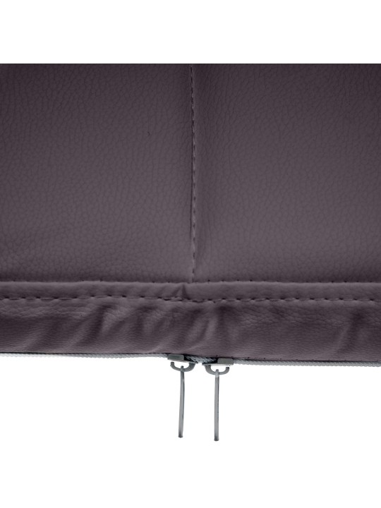 Látogatószék Canada B műbőr, barna