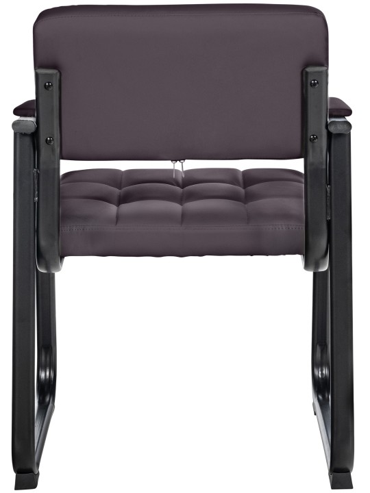 Látogatószék Canada B műbőr, barna