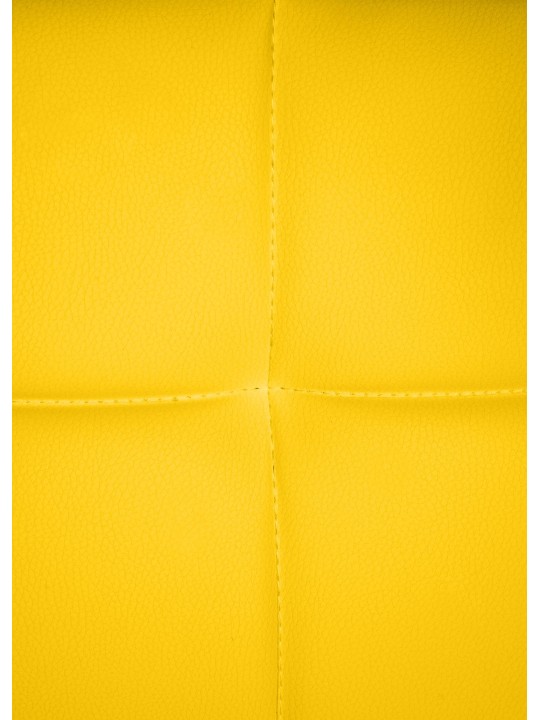 Látogatószék Canada B műbőr, sárga