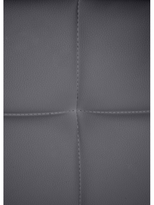 Látogatószék Canada B műbőr, szürke