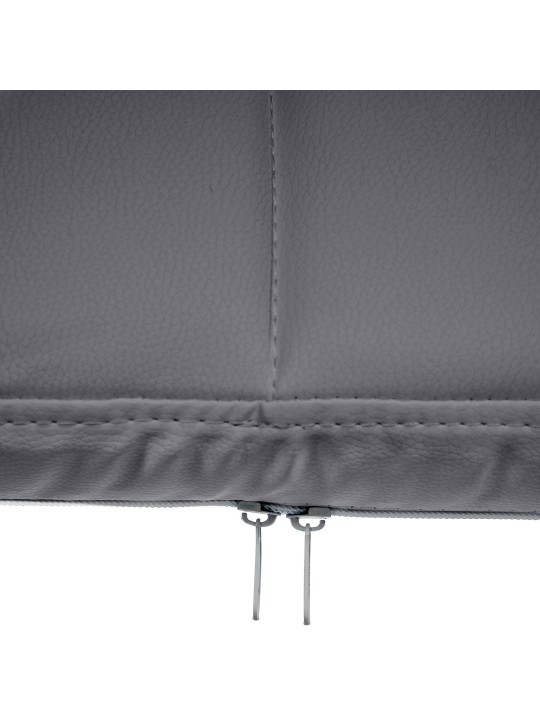 Látogatószék Canada B műbőr, szürke