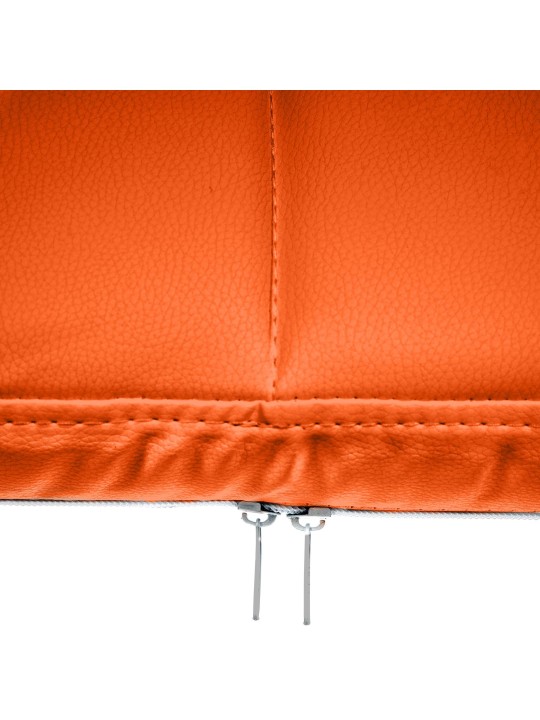 Látogatószék Canada B műbőr, narancs