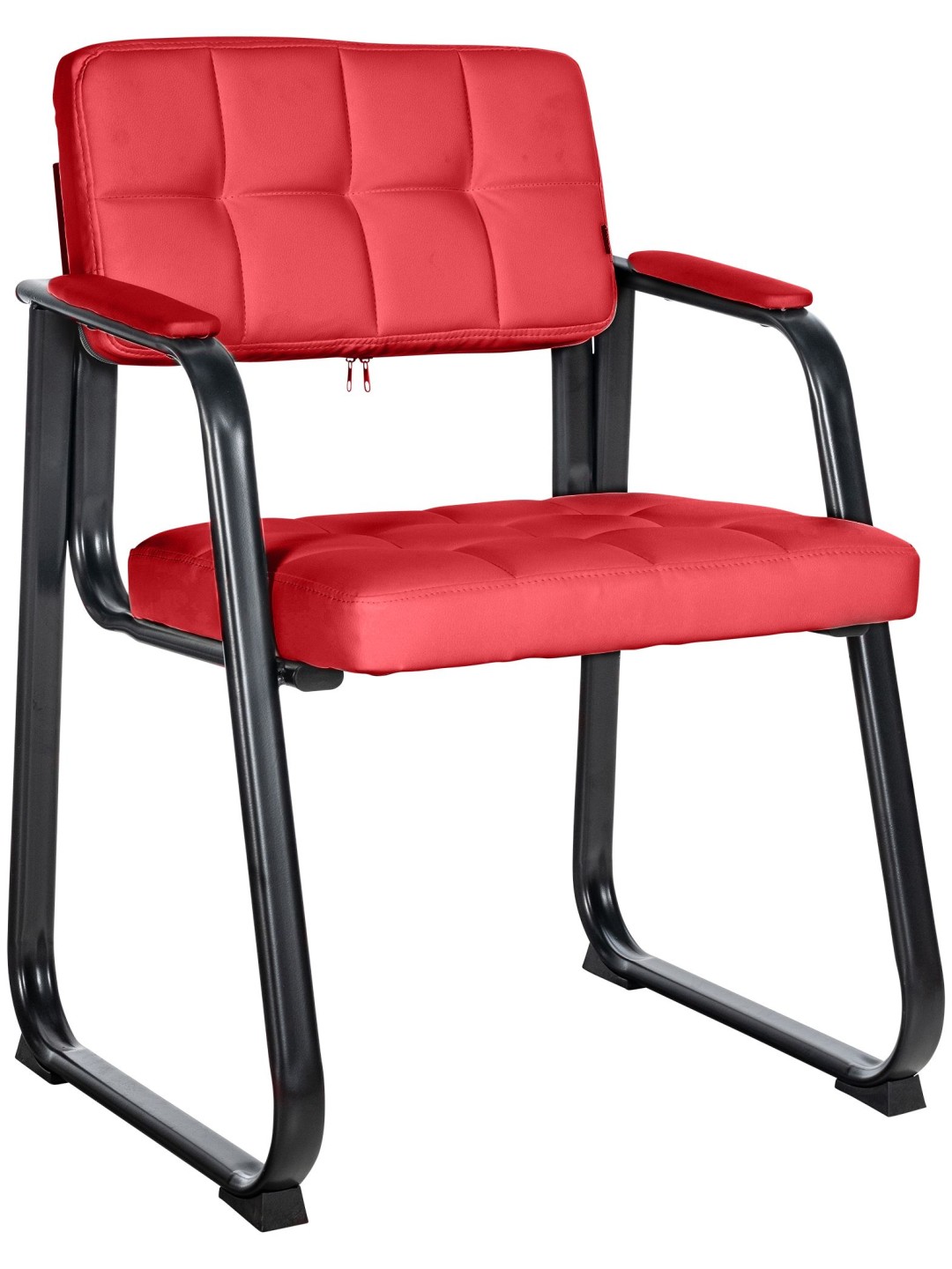 Látogatószék Canada B műbőr, piros