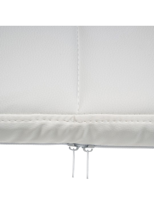 Látogatószék Canada B műbőr, fehér