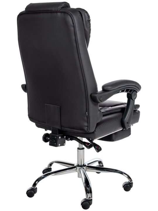 Irodai szék Oxygen műbőr, fekete