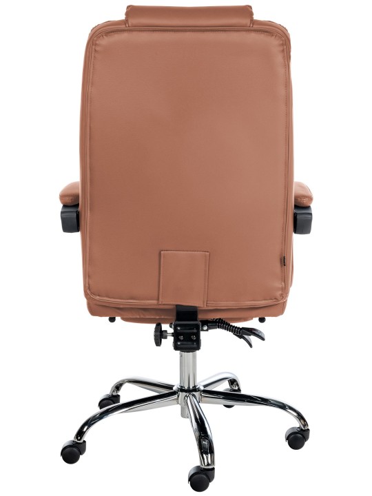 Irodai szék Oxygen műbőr, világosbarna