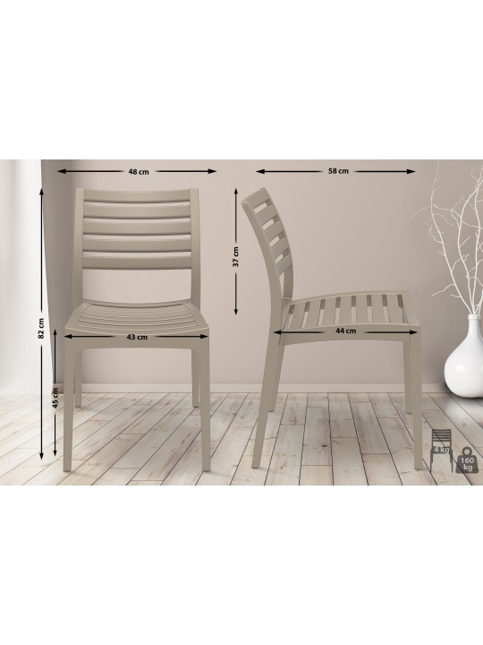 Ares szék, sárszín